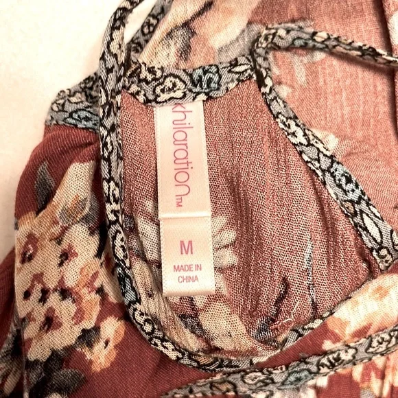 Xhiliration Floral Maxi Dress - Picture 4 of 5